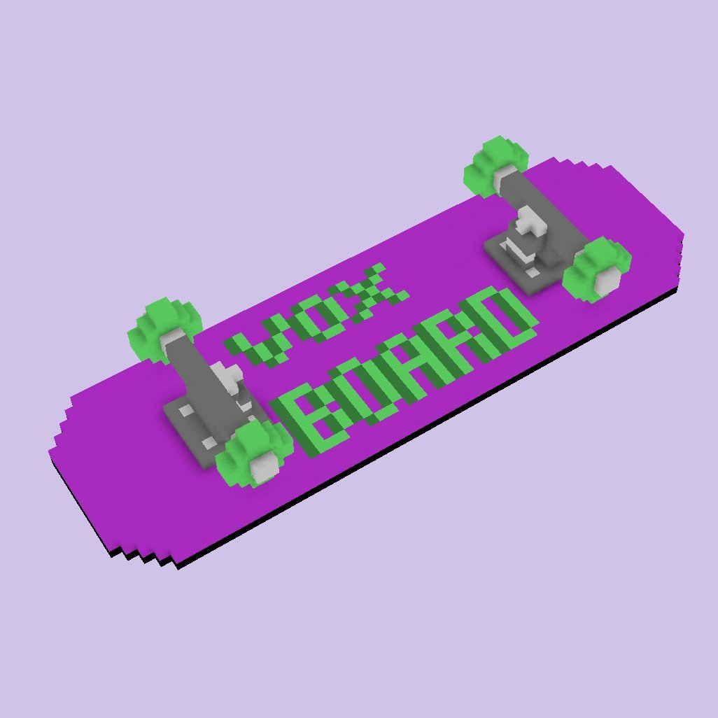VoxBoards_Crew's tweet photo. The 1st Vox Board minted on @opensea! There are 1,000! I'm giving away to the first 100 that follow these steps:

Follow @VoxBoardsNFT &amp; @Miguel_Amargo 

Like &amp; RT

Comment addy and 3 friends!

There will be wearables, assets, avatars and more voxel art! 

#NFTs #NFTCommunity https://t.co/ENVlnweg1F