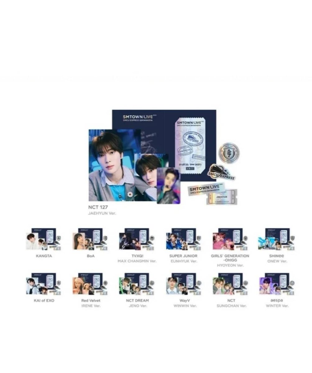 StarchaserC's tweet photo. SMTOWN LIVE 2022：SMCU EXPRESS official md live up

💰rm92 （possport set）
💰rm60 （special ar ticker set）
💰rm22 〈4X6 photo + poscard set〉
💰rm86 （SMCU EMBLEM BADGE）

❗️need 2 payment
❗️can choose member

#SMCU_EXPRESS #pasarNCT #pasarNCTmy  #pasarRedVelve #pasaraespa https://t.co/TIBiFnZxia