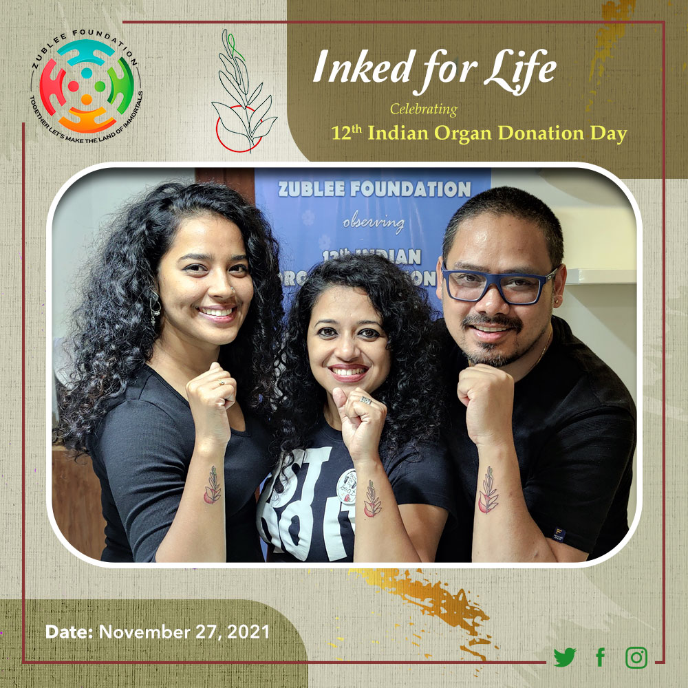 zforgandonation's tweet photo. Are you too interested in being a part of this initiative?
If yes, you can find the details of the tattoo in our website https://t.co/qAj3edWvra
#organdonation #zubleefoundation #inkedforlife @Priyankaborah_ @zublee @amitabhgohain https://t.co/js4ta1XYFC