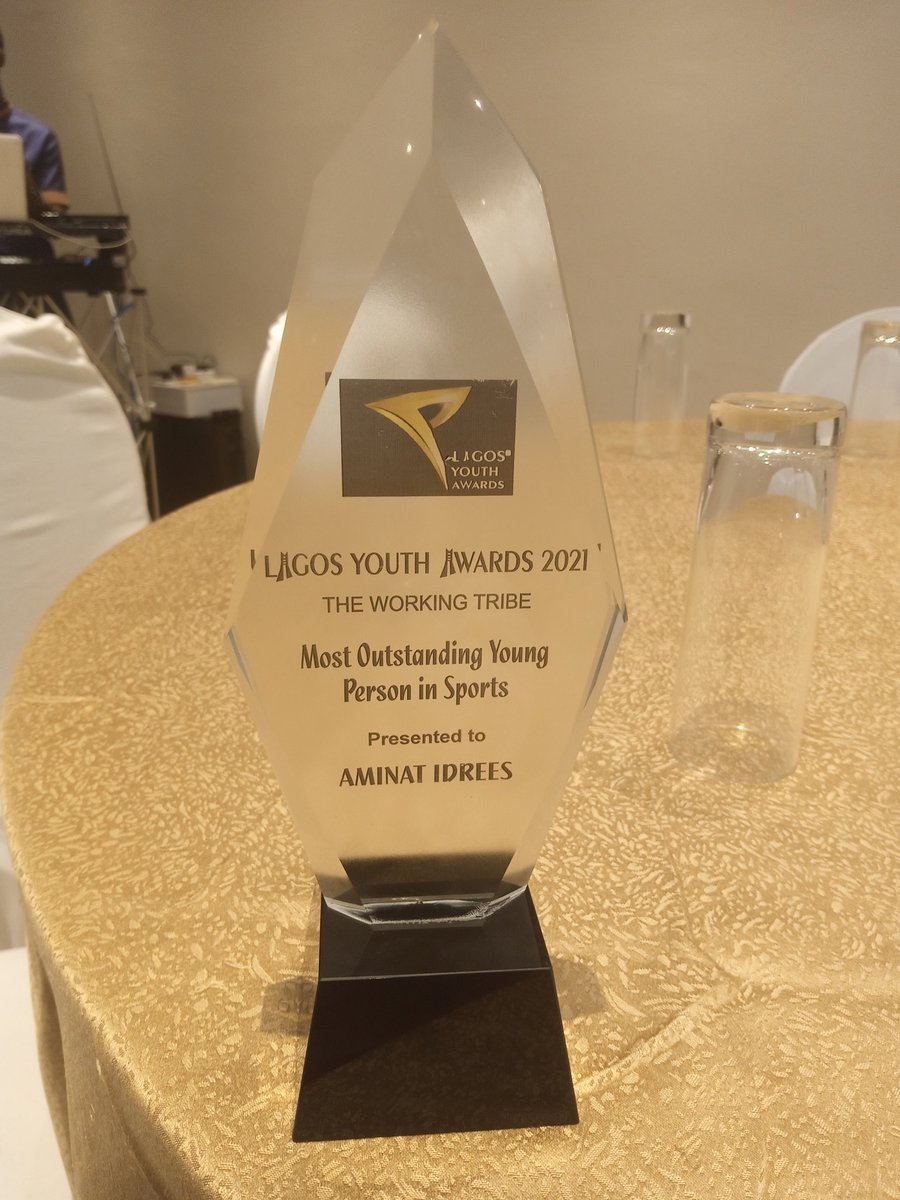 AminatIdrees's tweet photo. I can't thank everyone enough for the show of love through the votes that won me this award.

I thank the organisers of the Lagos Youth Awards for finding me worthy of a nomination. I thank my taekwando team, my coaches and the Lagos State Sports Commission.

#ForAGreaterLagos https://t.co/wRyDXMqBHq