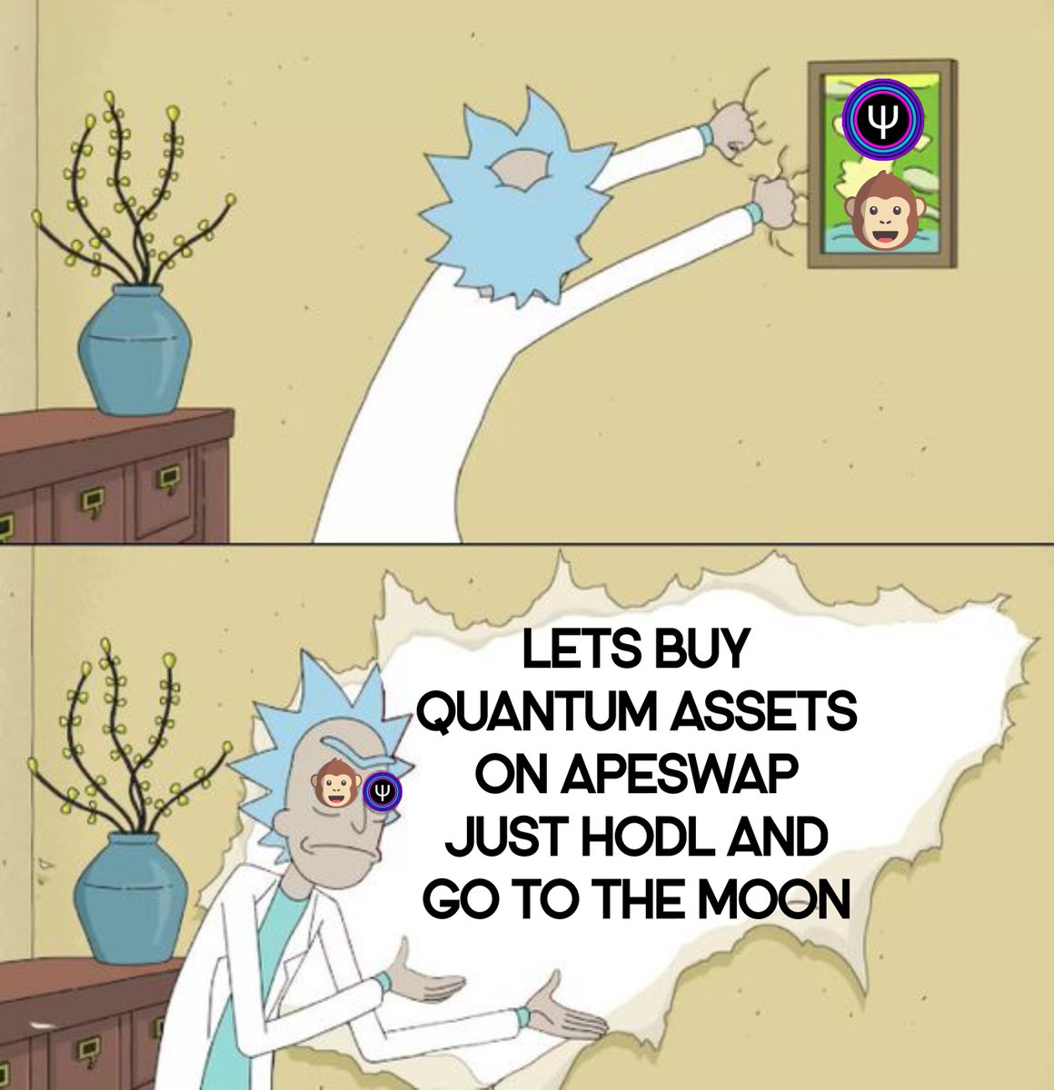 1huangdongping1's tweet image. @QuantumAssetsQA This is my meme result
#QuantumAssets #ApeSwap