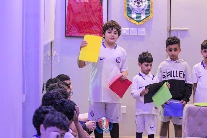 ChileanAcademe's tweet photo. 🇸🇦⚽️🇨🇱 

للاشتراك : 

0533111800 

سجل واستمتع والتطوير مسؤوليتنا 

#الاكاديمية_التشيلية 
#chilean_soccer_academy https://t.co/R4T8KnTAff
