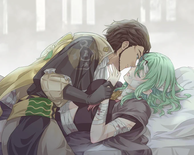 #2021年自分が選ぶ今年の4枚 #FE風花雪月 #FE3H #Claudleth
クロレスちゃんもう少し描きたかったです…! 