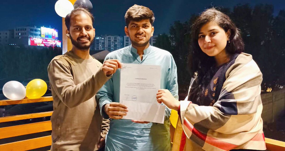 Strugbits_'s tweet photo. We are very pleased to announce that Umaid Ismail has earned the title of the Best Intern!
We congratulate him for this achievement and appreciate his service and dedication.

#BestIntern #dedicated #javascript #developer #motivated #bestperformance #hardwork #Strugbits https://t.co/TSo7IIS3QW