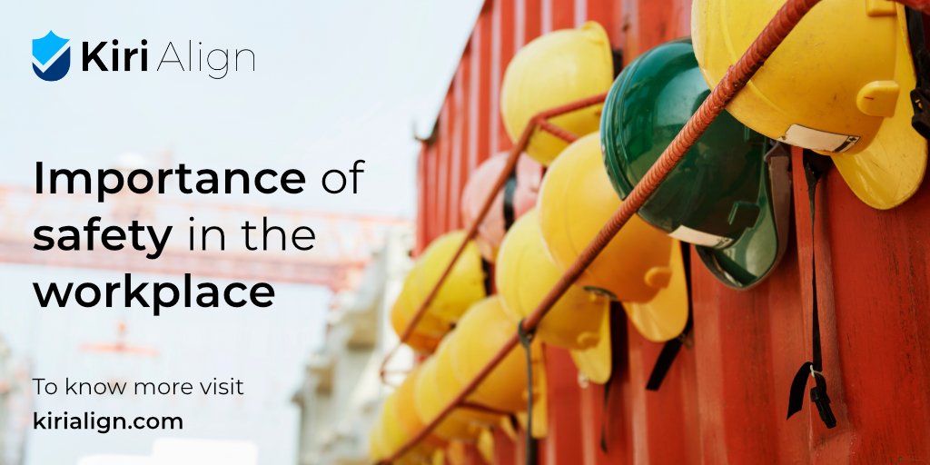 KiriAlign's tweet photo. Why is it important to ensure safety in the workplace?
Learn more at https://t.co/mS1bYx9zJJ
#safety #safetymanagement #software #onlinesafetymanagement #compliance #jsa #business #healthandsafety #riskmanagement #safework #educationalresources https://t.co/gpfKmyP7JT