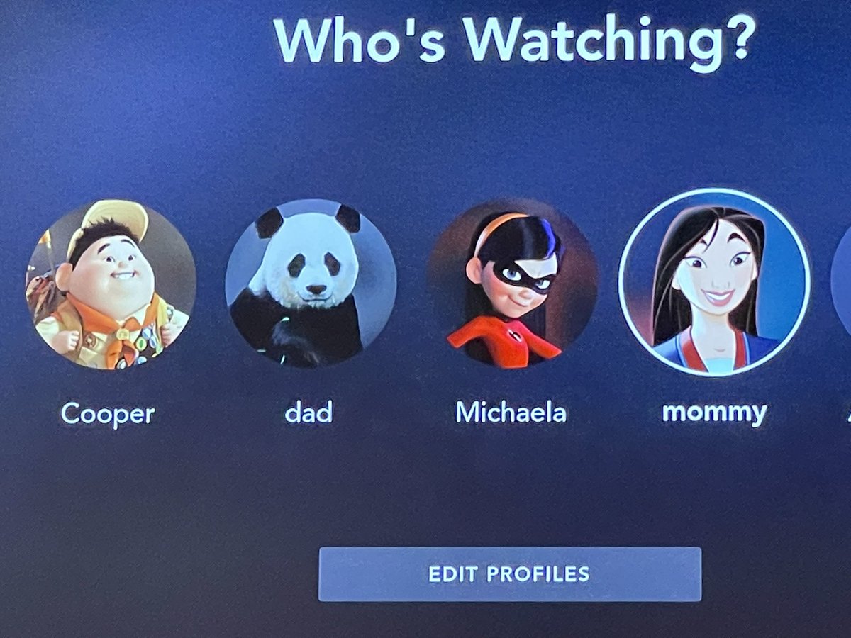 MingNa's tweet photo. I’m so torn here! Mulan or Fennec avatar on @disneyplus.  

Maybe I’ll just add another profile for Fennec! 🧡
#TheBookofBobaFett 
#FennecShand 
#mulan https://t.co/KjMIS1fmvc