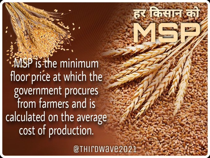 MSP is the best way to rescue the agriculture sector , farmers need a reform, but goverment must consult farmers and their representatives first. 
#ModiRunningAwayFromMSP 
@singhjagtarbaj 
@Ashokjaat06
@GurnamsinghBku 
@RakeshTikaitBKU 
@Bkuektaugrahan 
@BRajewal 
@DarshanPal11