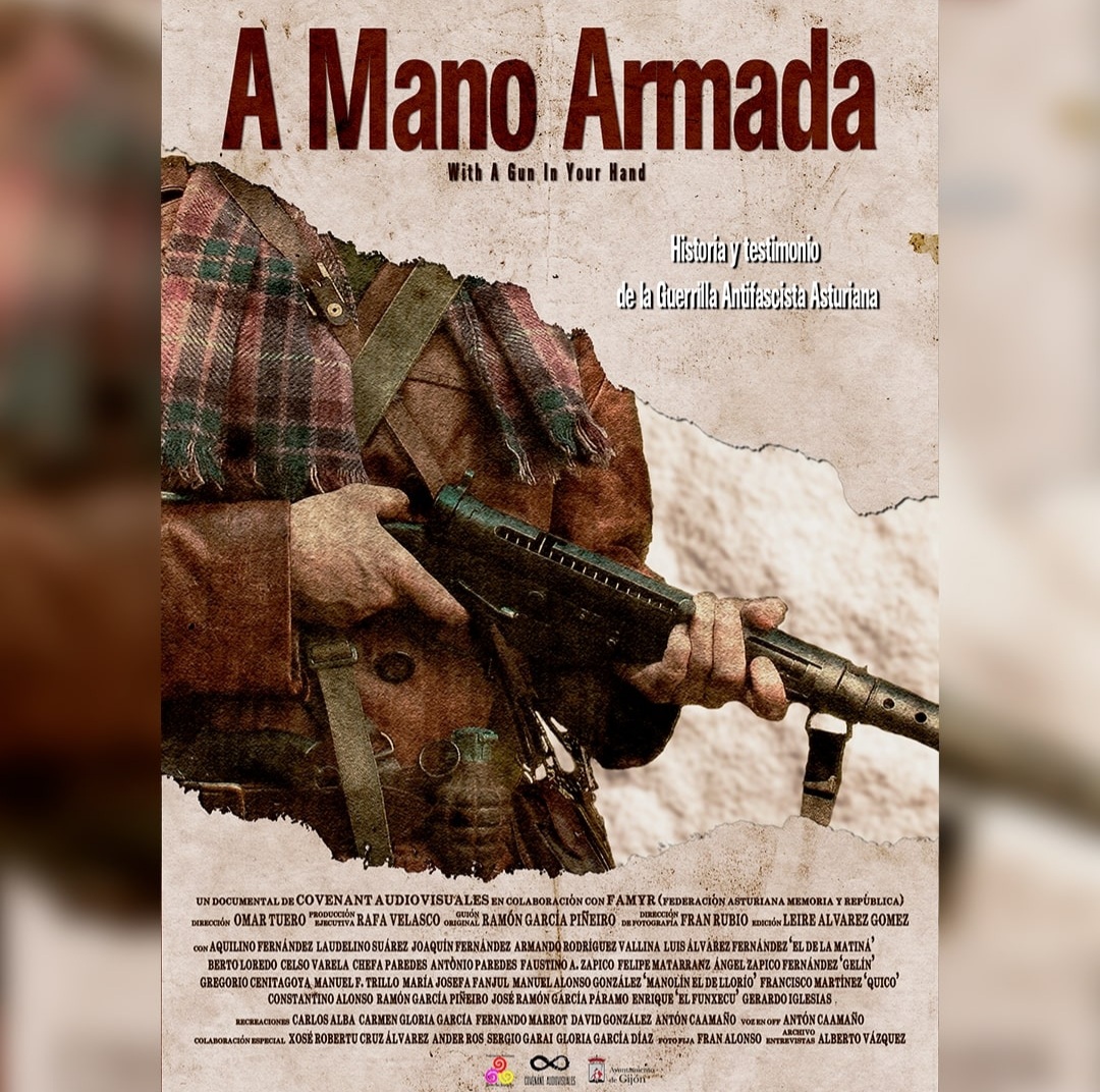 📢 GÜEI XUEVES A LES 20.30 ⭕️

Un direuto pa despidir l'añu 2021 🎉🥳

Vamos falar de la película "A mano armada" 🎬📽️

La llucha antifascista n'#Asturies

<a href="/CovenantAV/">CovenantAudiovisuales</a> <a href="/FAMYR_Asturias/">Memoria_democrática_Asturies_FAMYR</a> 

Esperámoste 😉

twitch.tv/alderiques o alderiques.com

#AlderiquesTwitch