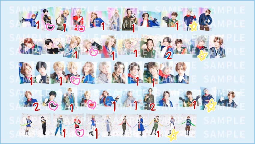 _sage_mothi25's tweet photo. 【交換】
ミュージカルヘタリア  ヘタミュ ランダムブロマイド

求:♡>☆
譲:数字の書いてあるもの

帰宅してしまったので後日手渡しor郵送でのお取引でお願い致します。FF優先ですが検索からでもお気軽にお声掛けください。 https://t.co/3ITYS9gUwK