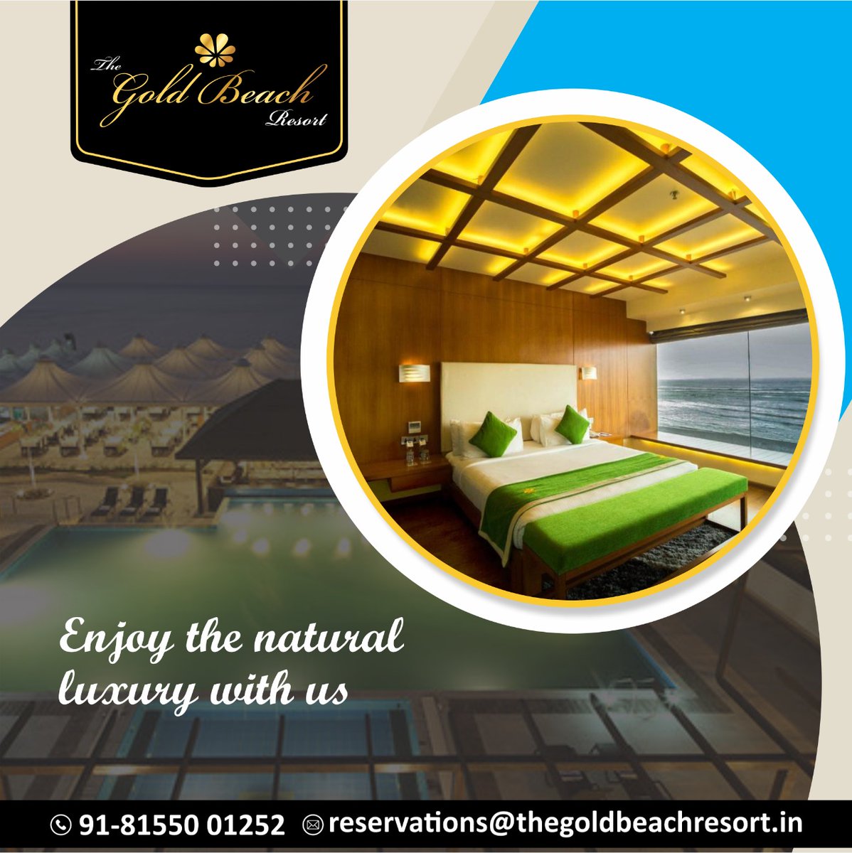 thegoldbeach's tweet photo. #beachresort #resort #daman #damanresort #rooms #luxurious #luxuriousamenities #LuxuriousRooms #Weekendplace #seafaceresort #seaface #suiteroom #superdeluxerooms #deluxerooms #goodhospitality #Stayindaman #thegoldbeachresort #weekendplace#weekendplanning https://t.co/x7IyjJjm73