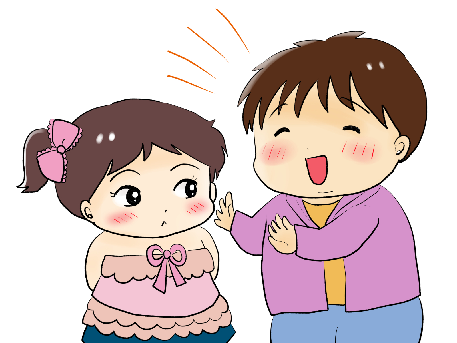 Twitter 上的 愛ちん ゆめみ愛 バタバタしていて今頃投稿です 昨日描いた絵です ﾟdﾟ 恋の魔法とおまじない684 8ペン イラストac さん素材ちびモブ会社員 昔話 三枚のお札 完成分 新誕生花４月8日碇草白黒加工 T Co Sgahhfhrgm Twitter
