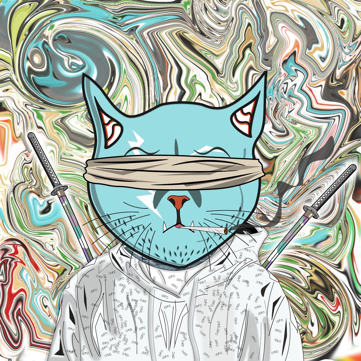 📢#NFTGiveaway NOW
 
A lovely collection --- Fighter Cat😼
Get your own cats😍Don’t be late

🎁Prize:
3 Street Fighter Cats NFT

-RT  &amp; tag 1 friends &amp; #NFT
-Follow <a href="/nft_brain/">NFTbrain.ethᵍᵐ</a> &amp; <a href="/STfightercats/">Street Fighter Cats NFT</a>

🏆48hours
---------------
#ETH  #PlayToEarn #crypto #NFTCommunity #nftart #NFT #NFTs