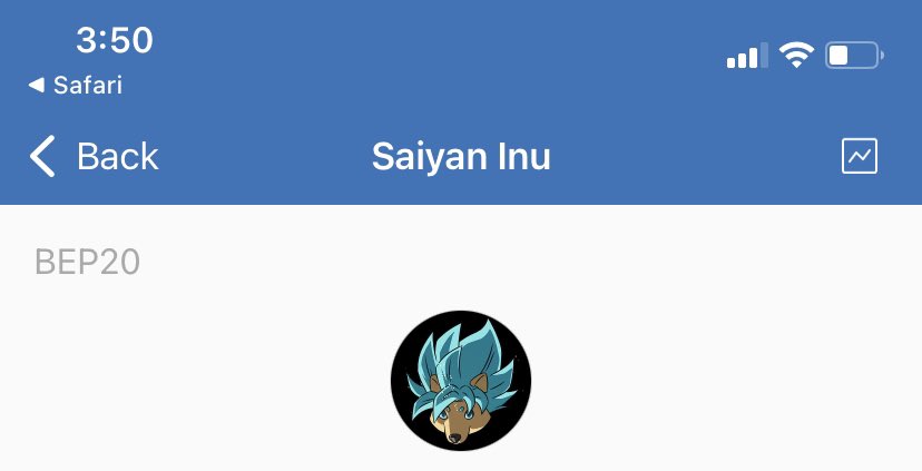 RAT1230's tweet photo. @DatDaDatty @elonmusk Saiyan Inu https://t.co/rORg41t3ea