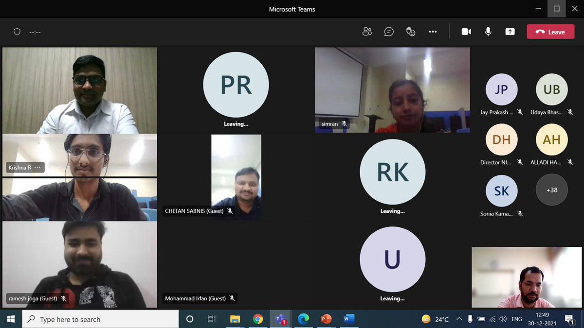 NIPERHyd's tweet photo. #AzadiKaAmritMahotsav
Glimpses of one-day #OnlineWebinar on #IntroductoryCourse of International #Patent Regimes for #MSMEs, #Startups, Industry #Professionals and #Students
@Pharmadept @mansukhmandviya @OfficeOf_MM @bhagwantkhuba @AmritMahotsav @rajneeshtingal @satishkreddy https://t.co/rLDJqqxL4N