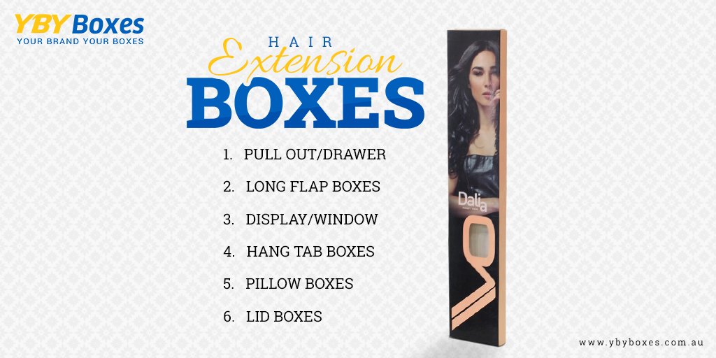 ybyboxesaus's tweet photo. Bring your product to life with #CustomHairExtensionBoxes. Give your merchandise an exclusive look and a stylish appearance with unique #custompackaging.
Choose from a variety of #extensionboxes types: https://t.co/HrWC8LacO8
#customprintedboxes #customboxes #YBYBoxesAustralia https://t.co/Z0yInSmVM6