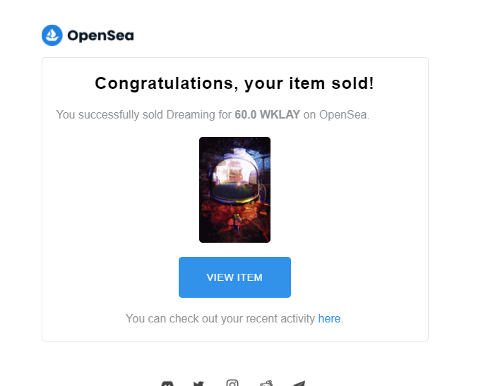 💙Sold out💙

한 작품이 또 콜렉터분의 손으로 떠났답니다!! 

감사합니다! @sykim4359 감사합니다!!!

앞으로 제 작품 잘 보살펴주세요! 감사합니다!

#NFT #NFTartist #nftcollector #NFTCommunity