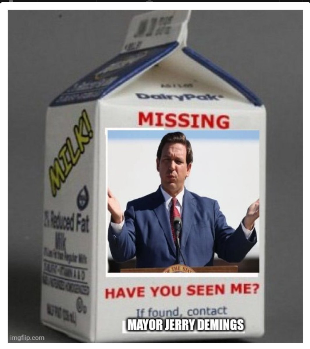 Fly_Sistah's tweet photo. Ron DeSantis is in hiding. https://t.co/nqV0H71z3h