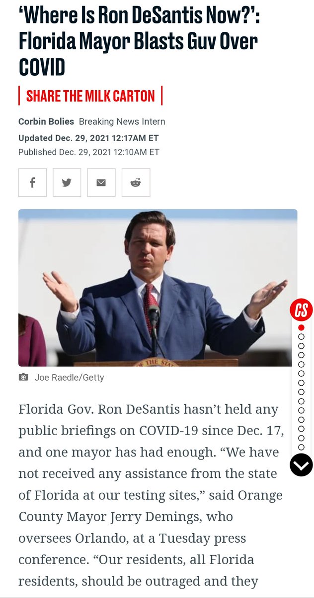 Ron DeSantis is in hiding.