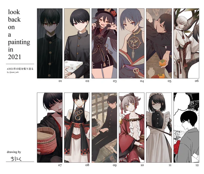 #2021年の絵を振り返る 