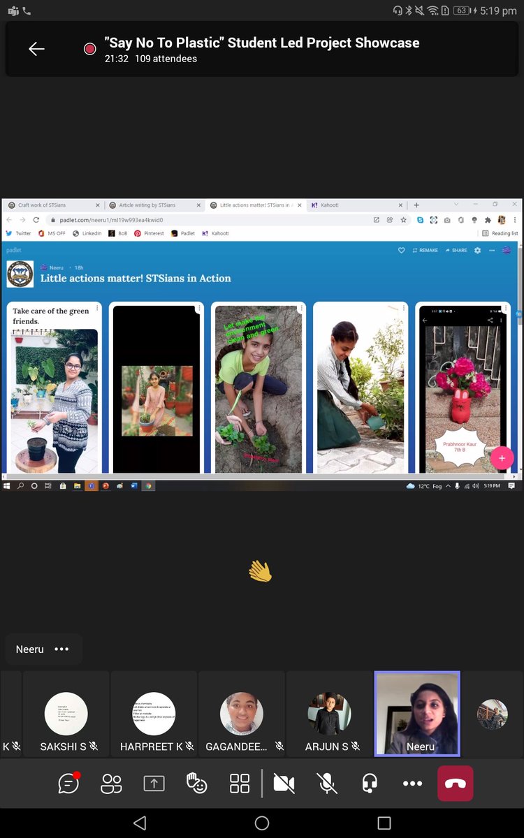 gurveen_kk's tweet photo. very proud to be a part of this wonderful institution that highlights important issues in a fun way...@STSWSRAJGOMAL @Nisha09934399 #webinar #saynotoplastic #plasticpollution #Awareness https://t.co/c61MbSBxor