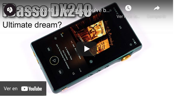 Headphoniaks's tweet photo. Recuerda que aún puedes cerrar 2021 autoregalándote el mejor sonido.

¿Nuestra recomendación? El nuevo iBasso DX240 es la fuente que necesitas. No te pierdas la review de @p_fidelity https://t.co/yHaabGJTHZ

✅ Entrega 24h con funda de regalo https://t.co/j5dEQpO1yf https://t.co/SogdIEJski
