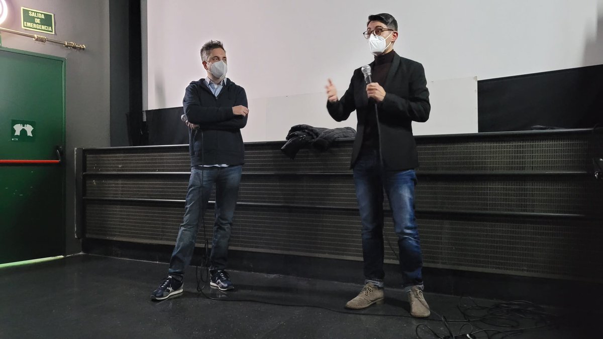 alemaciasblanco's tweet photo. Emocionante presentación de "Sueños de Tay-Pi" ayer en la @Filmoteca_es con varios hijos de la (que sepamos) única superviviente del equipo de animación. Le enviamos nuestro aplauso a Gandía.  Gracias a @alexmendibil por hacerlo posible. https://t.co/M8K3mGxVav