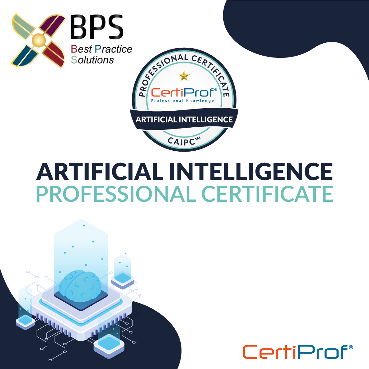 BPSLTDA's tweet photo. ¿Quieres saber de Inteligencia Artificial?
BPS te entrega el curso preparatorio para el examen de "Artificial Intelligence Professional Certificate" de CertiProf.
Inscríbete en el siguiente link https://t.co/2NEFNqaH9q https://t.co/aNWCLNdTUI