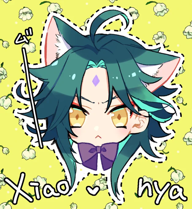 おでこのやつ描き足した 
