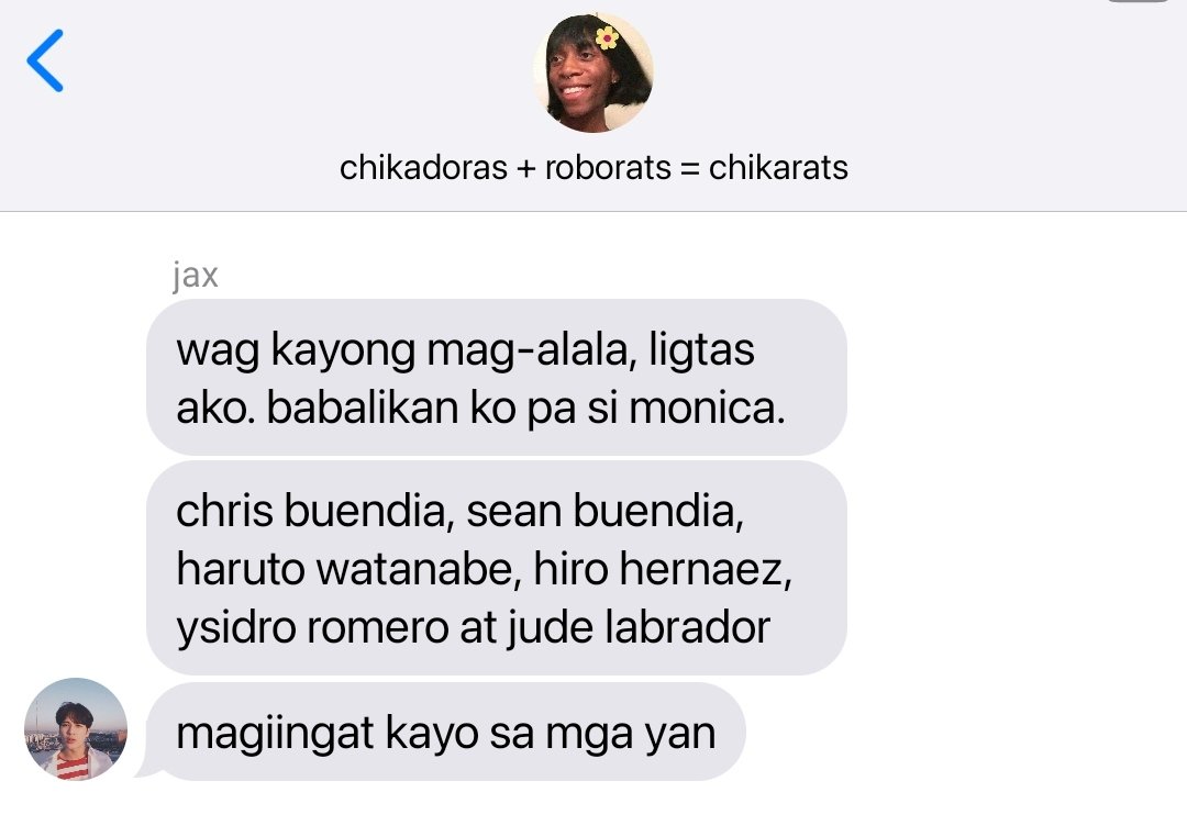 590. jax's messages
