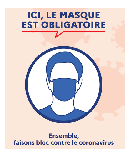 Prefet66's tweet photo. [Lutte contre la propagation du #COVID19]
😷Obligation du port du masque en extérieur rétablie dans toutes les zones urbanisées du département
❎Le masque n'est pas obligatoire dans les espaces naturels hors agglomération (plages, forêt...).
➕infos :https://t.co/FVe1MXywNw https://t.co/ewYDJNnRQC