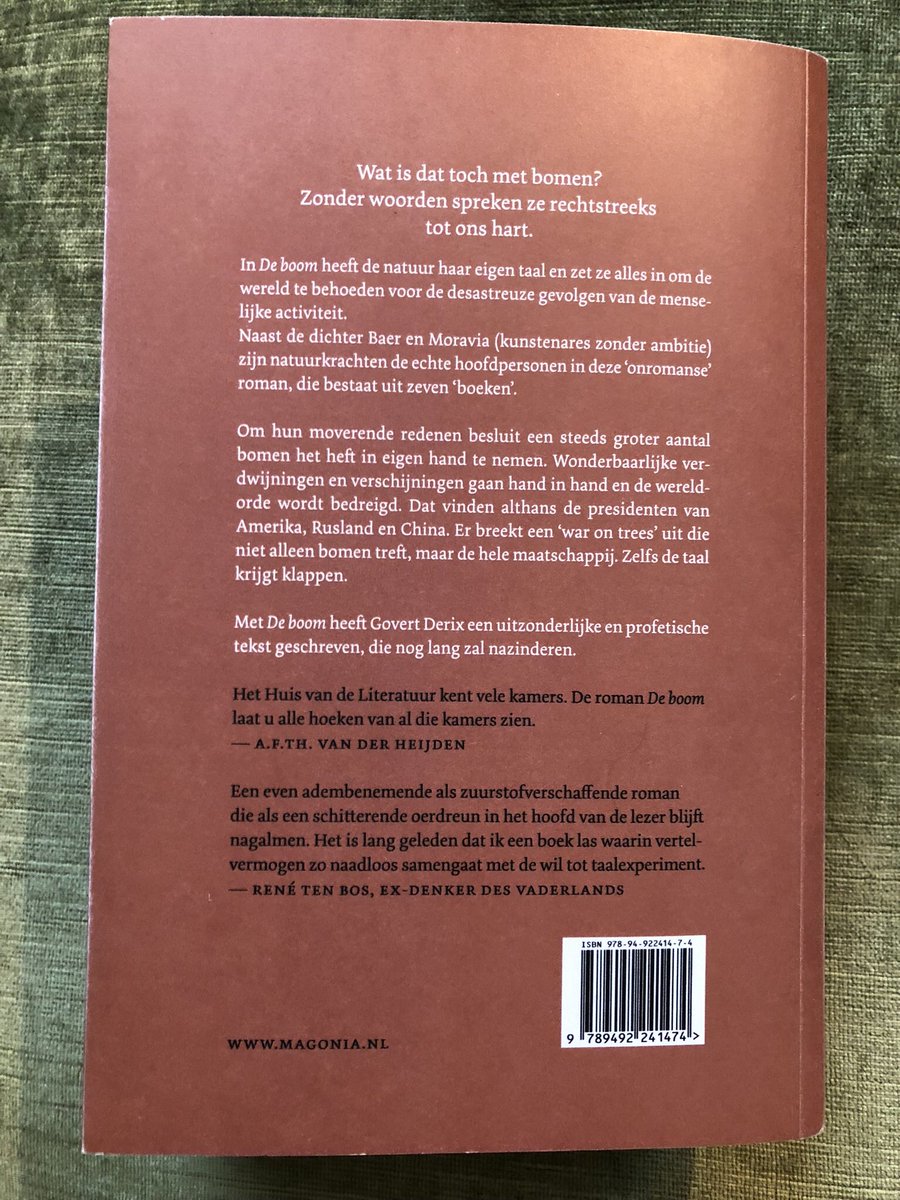 Het zal mij niet verbazen als dit het #BesteBoek van 2022 zal worden <a href="/lanskroon/">Lex Jansen</a> <a href="/ArthurJapin/">Arthur Japin</a> @GovertDerix #DeBoom #Magonia Heel indrukwekkend !