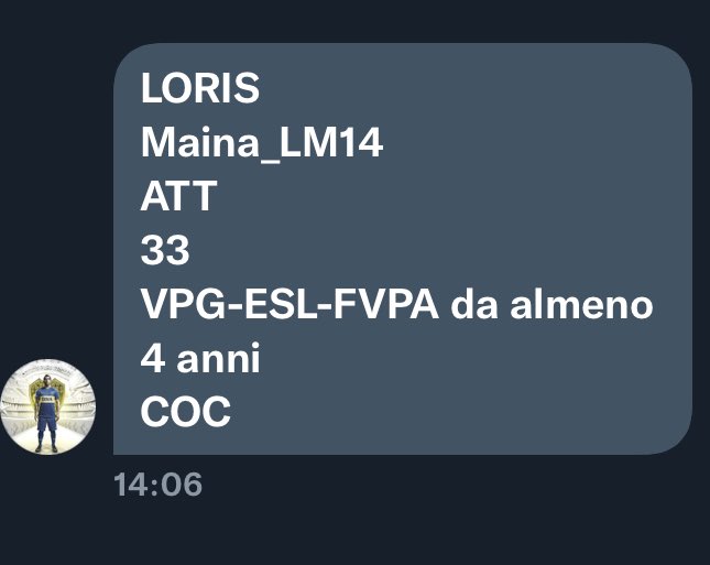 PProcuratore's tweet photo. @Lm14Maina 
Ottimo player
Ottima persona
Garantiamo noi❤️💪🏻
@NewsProclub 
@SkyProClub 
@Mercato_FVPA 
@PProcuratore 
@OffSideOfficiaI 
@RTproclub 
@RTProClubs 
@rtProClubPS5 https://t.co/KFzSQkaPnL
