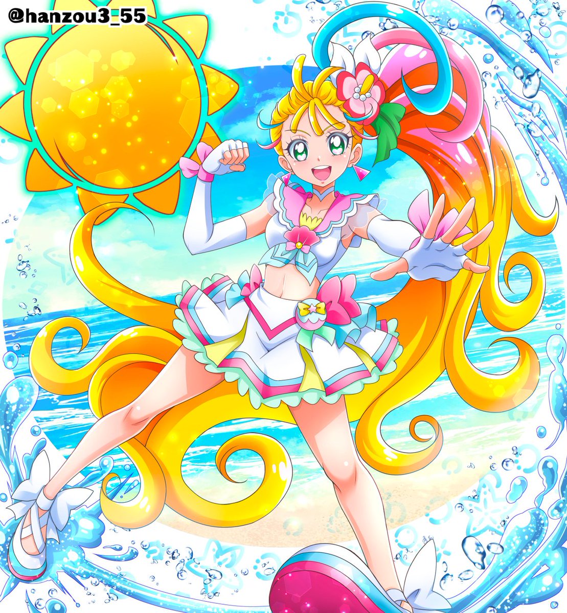 「色々描いたけど、TLで今年一番伸びた物や自分なり色々拘って描いた物を集めてみまし」|半蔵のイラスト