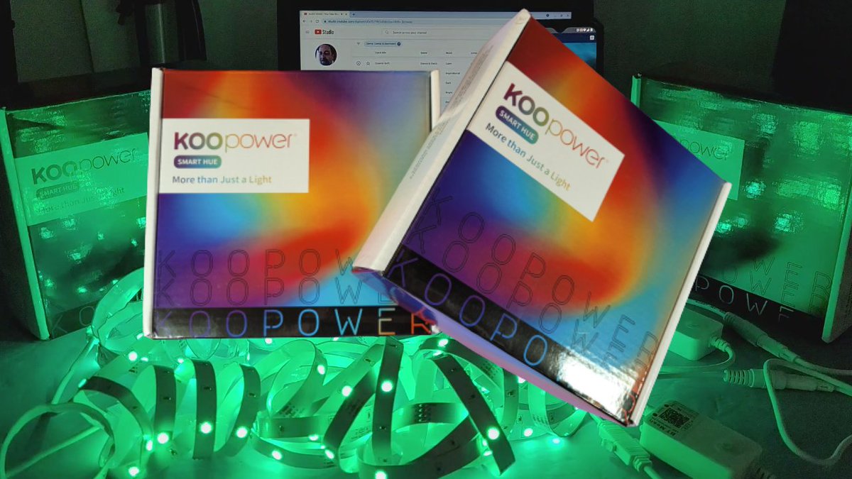 Loud Music?! Bright Lights?! Oh, you want control too?! It's here! Koopower Smart Hue 20ft RGB LED Strip &amp; Smart Phone App. youtu.be/rSxeTuqgzEk
#SmartHue #RGB #LED <a href="/KooPowerFans/">KooPower</a>