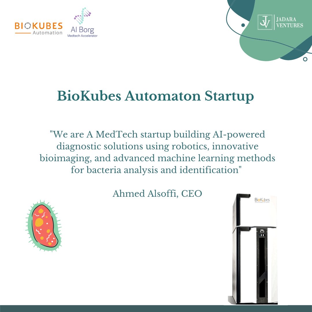 VenturesJadara's tweet photo. Discover our startups who joined our first cohort for Alborg accelerator program 👏🏻✨

@AlBorgMedtech 

#vision2030 #accelerator #incubation #programs #entrepreneurship https://t.co/eQxRtYTAst