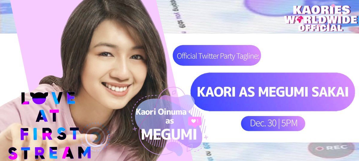 KAORIESWWOFC's tweet photo. Twittery Party Time!

Official tagline for today:

KAORI AS MEGUMI SAKAI

Tweet • Retweet • Reply • Requote https://t.co/md94F6wRfS