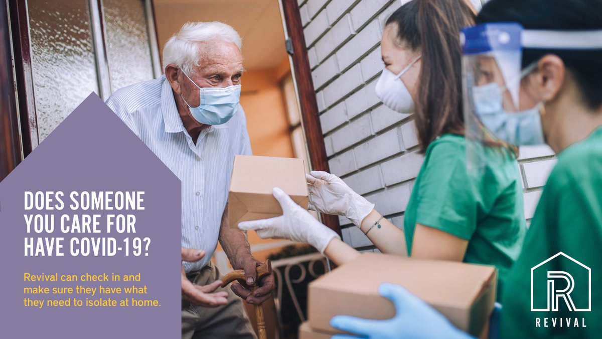 Revival_Hgp's tweet photo. Are you worried about someone you care for with COVID-19?

Don’t worry, we can check in to make sure they’re safe and have everything they need to isolate at home.

To arrange a check in, simply fill out this online referral form: https://t.co/oJnSwXCbCz https://t.co/KPy984gVY6