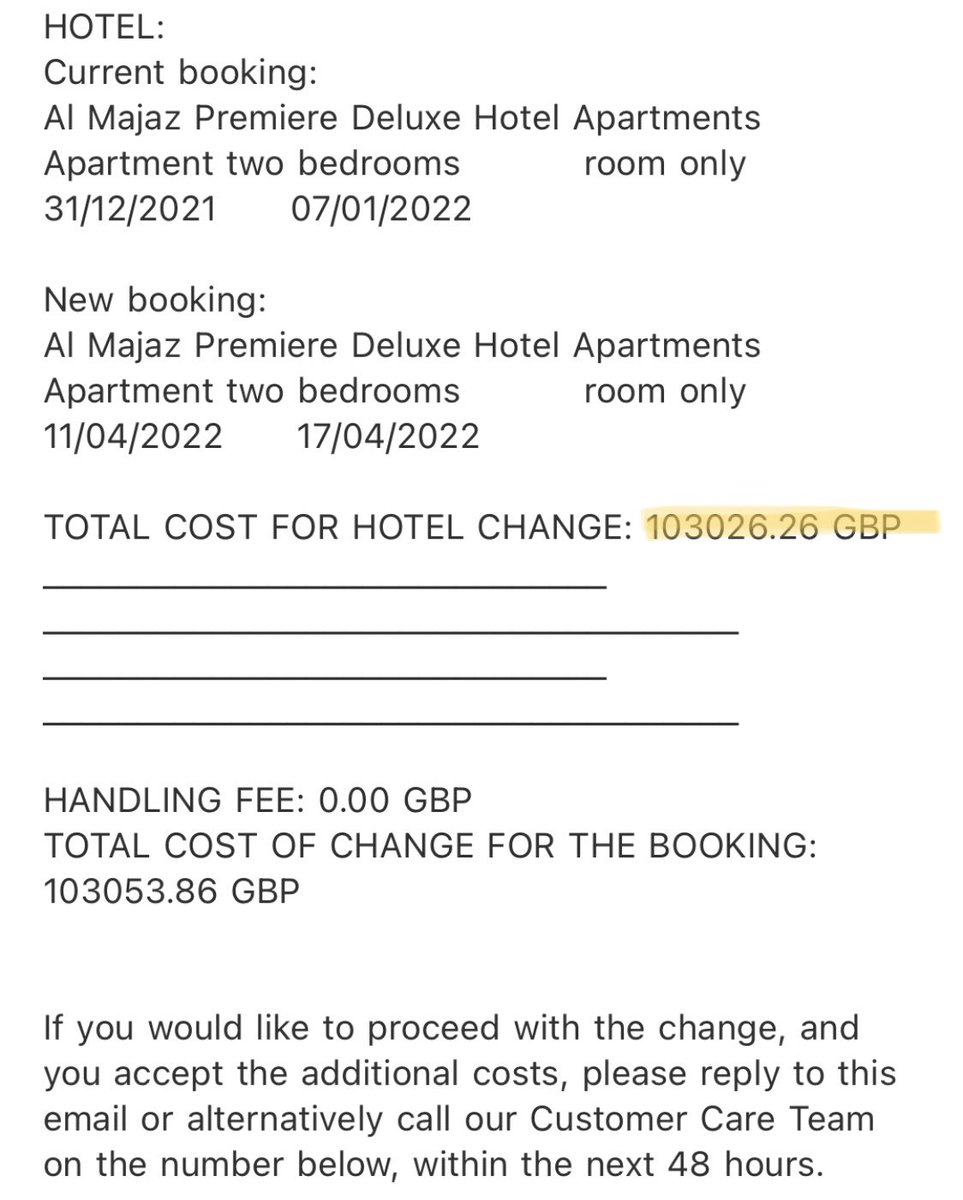 _asmaalii's tweet photo. @lastminute_com are the worst! Never booking with them again. I’ve been emailing them &amp; calling past 2 weeks to change my booking. I’m due to fly out in couple hours yet my request is still not processed. I still can’t get over how they quoted me £103,026 to change my hotel 😭😭 https://t.co/pushYepsOl