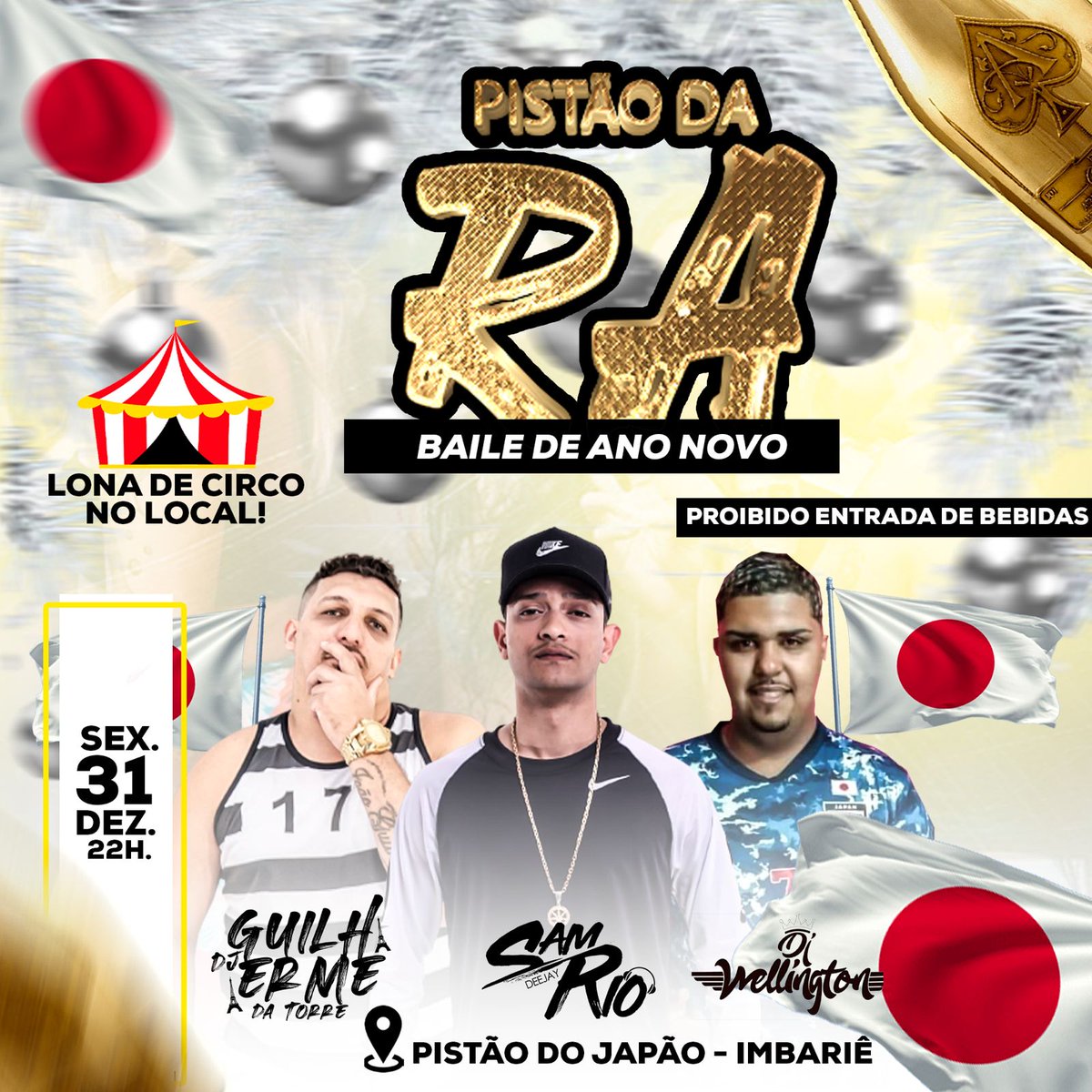 Sextouuu amanhã coro come até 12:00 de sábado vem curtir seu ano Novo conosco 🇯🇵⛩🇯🇵⛩🇯🇵⛩🇯🇵⛩ vamos da rt <a href="/BAILEDAPARMA/">BAILE DO JAPÃO 🇯🇵⛩🎪⛳</a>  <a href="/Bailedojapao1/">BAILE DA RODRIGUES ALVES ( BAILE DO JAPÃO ) 🇯🇵💸</a>