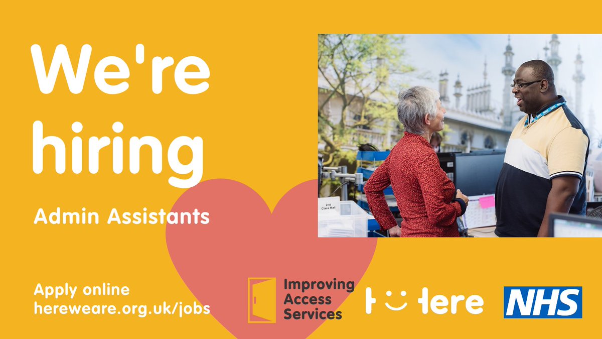 ImprovingAccess's tweet photo. We help people get the primary care support they need. In 2021 we worked helped realise the Brighton Racecourse Covid Vaccination Hub.

In 2022 we are looking for people to join our team!

https://t.co/WZOHuqXZ89 
#jobs #socialenterprise #socialenterprisejobs https://t.co/5JkJKgItu0