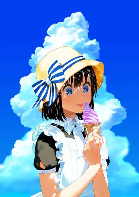 メイドさんでいっぱいの1年でした!ありがとうございます!🙇 #2021年自分が選ぶ今年の4枚 
