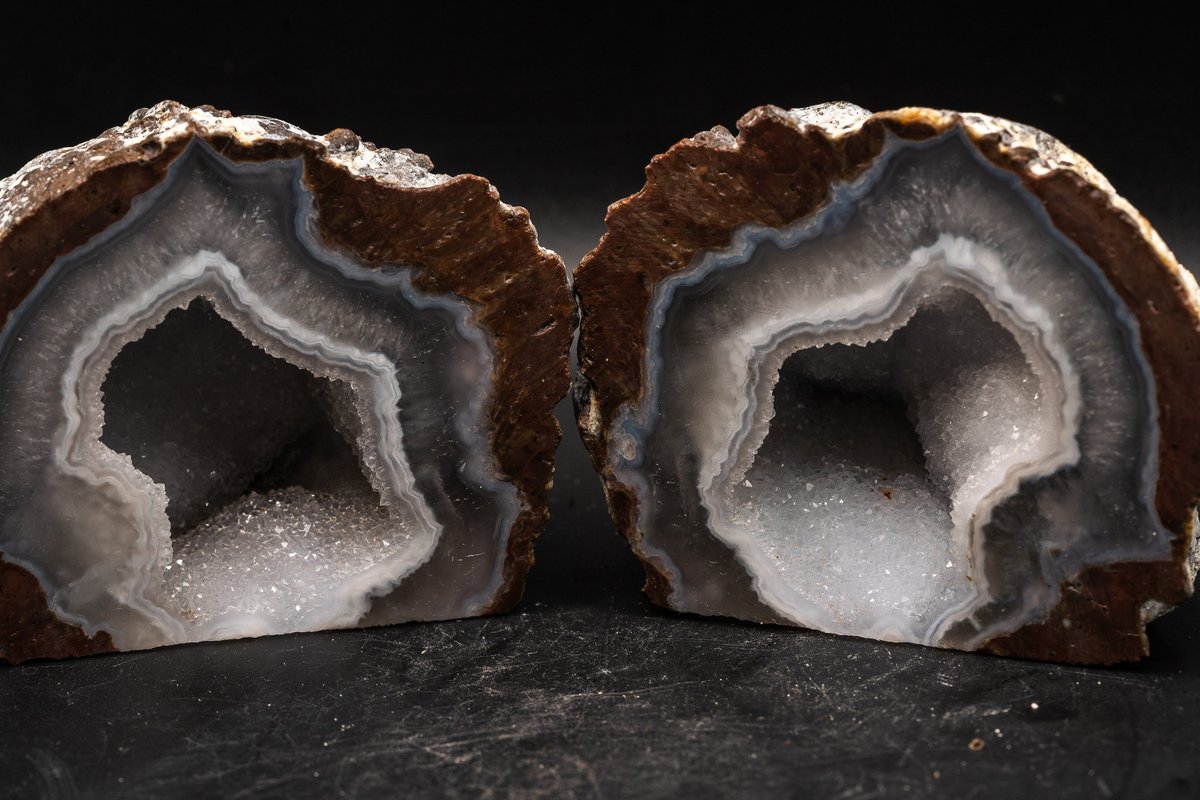 Excited to share the latest addition to my #etsy shop: Utah Dugway Geode Pair etsy.me/3pE3co9 #white #blue #quartz #chalcedony #geode #utahdugwaygeode #thedugwaydude #drusyquartz #bluelaceagate