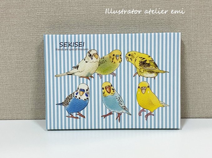 アキクサインコのtwitterイラスト検索結果