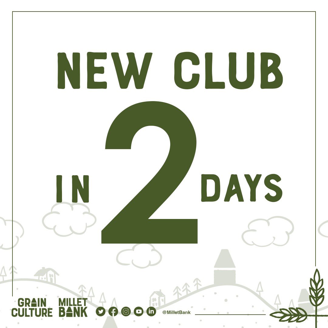 milletbank's tweet photo. Get to know more about Grains ! Get Involved. Get Inspired. Get special offers on Millet Bank products. Participate in interactive events. This new club will connect likeminded people who are equally interested in diet & nutrition ! #newclub #newclubalert #nutrition https://t.co/kRlhWrGNTa