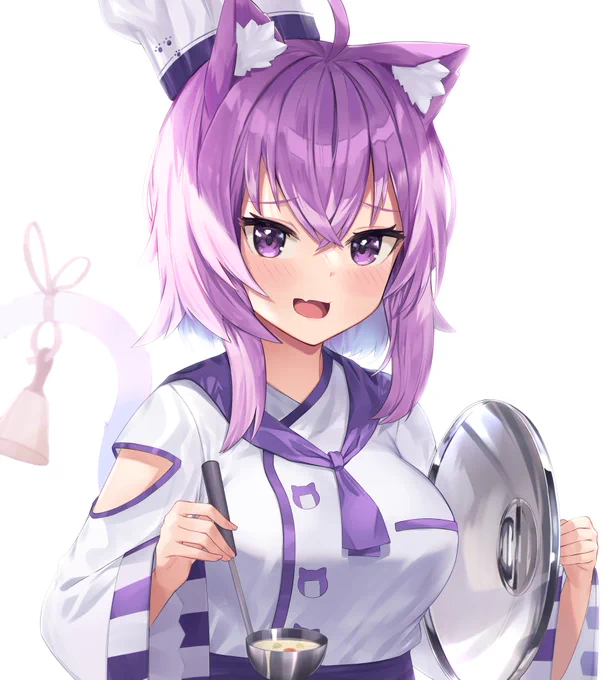 お代わり どうぞ~💜
#絵かゆ 