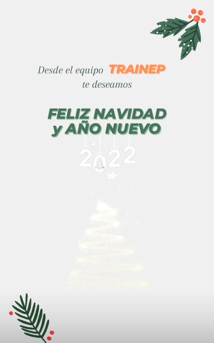 trainep_ugr's tweet image. ¡Nuestros mejores deseos para el año que comienza! ✨
Tras estos días de celebración, comenzaremos con nuevos grupos de participantes en TRAINEP 👏