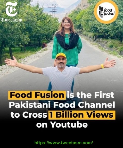 infonomicpk's tweet photo. According to the sources, Food Fusion has been able to attract all age groups and gender including young adults and is disrupting the food content market with its quick and time-saving recipes.
#tweetasm #foodfusion #pakistanifoodchannel #youtube https://t.co/mTIZpBkUPe