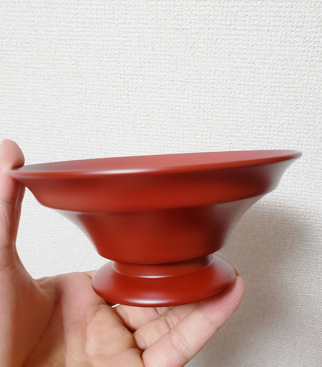 ほう、雅な椀だな… もののけ姫好きすぎて買ってしまった 今度これで