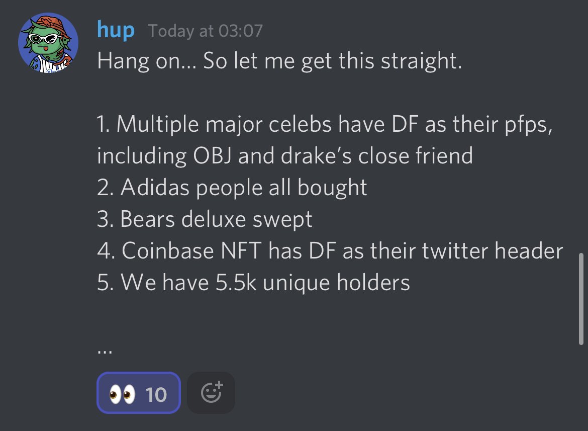 JohnYi0x's tweet photo. bullish on @DeadfellazNFT https://t.co/wWmYDZWiU9