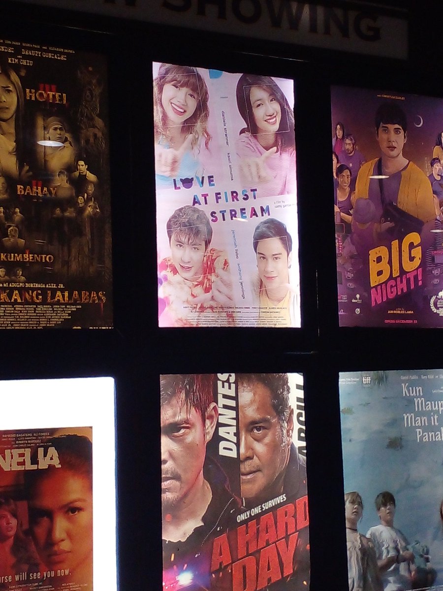 PikaChuDKM's tweet photo. Binalikan ko ulit kung ok na... yun cinema 3 pero sira pa din daw huhu,  hanggang tingin lang ako sa poster ng lafs😭 uuwi akong walang napala bukas😭 https://t.co/CTa1HkxRvA